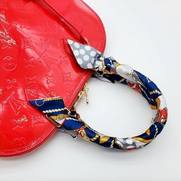 Skinny Scarf | Hand Bag, Neck Scarf (2 pieces) - Color Set #28 / Brand NEW - Picture 5 of 11